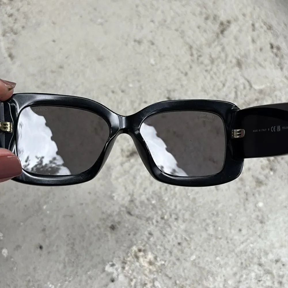Chanel quilted sunglasses